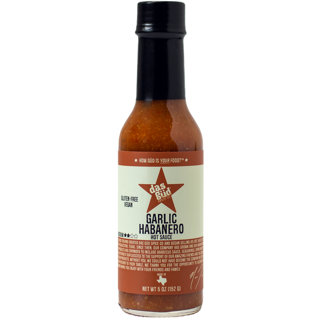 Online - Garlic Habanero Hot Sauce - 5 oz.